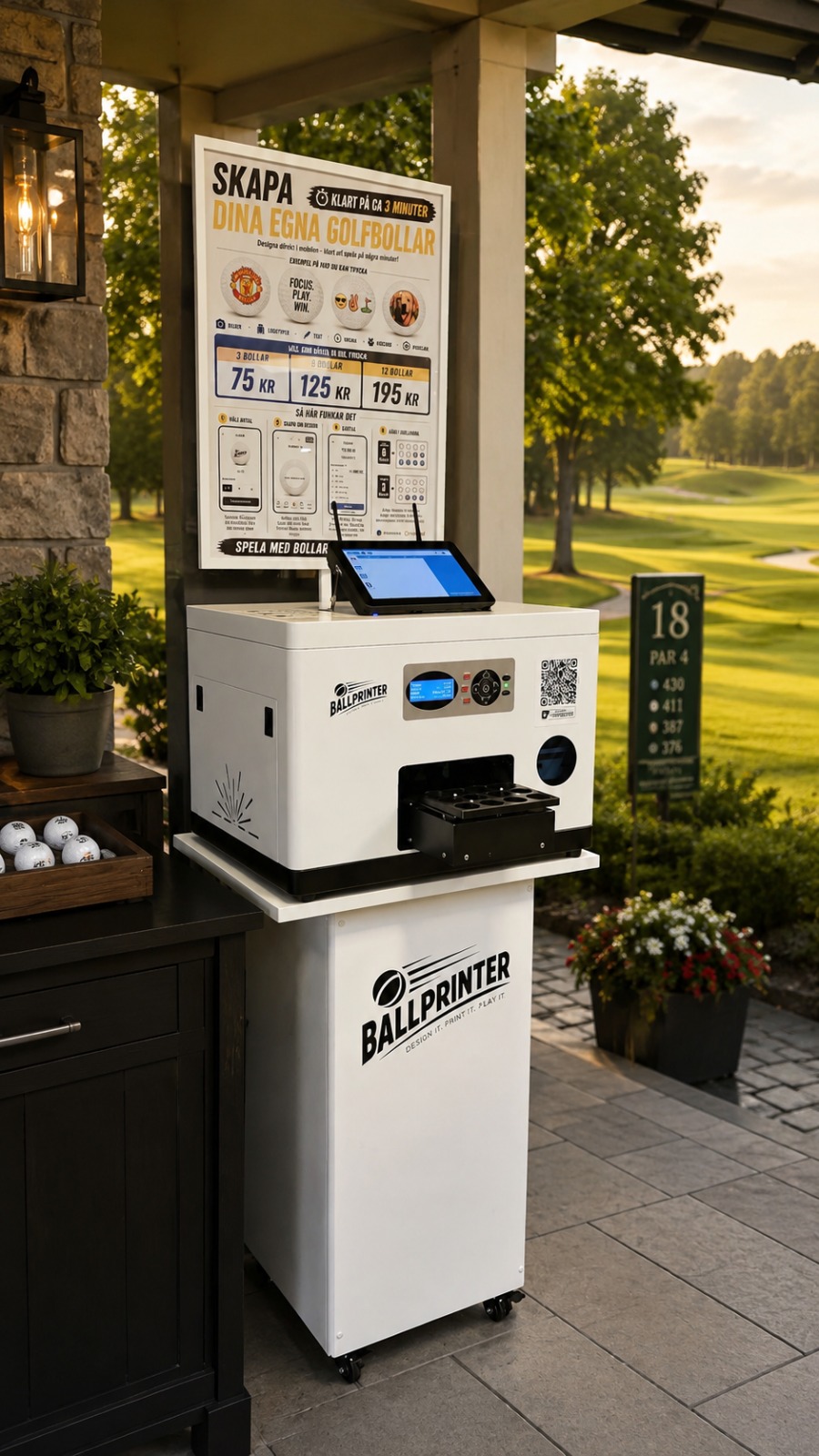 The Ballprinter machine